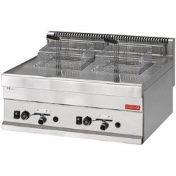 Friteuse gaz double avec...