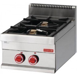 Réchaud gaz 2 feux avec...